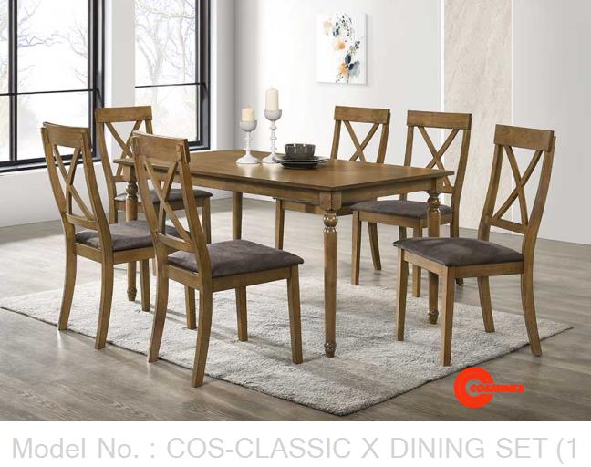COS-CLASSIC X DINING SET (1+6)